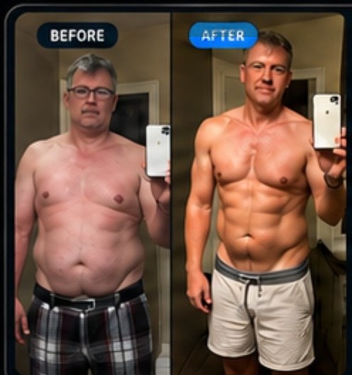 Chris Dorworth before and after