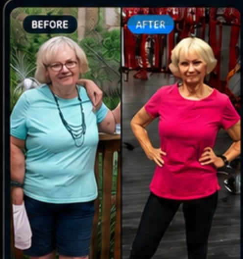 Christi Peterson before and after