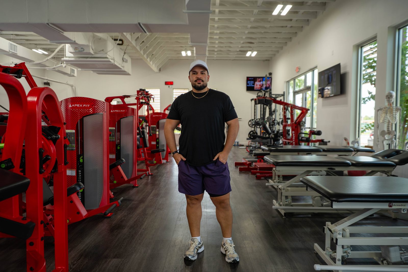 Carlos Velez after the program