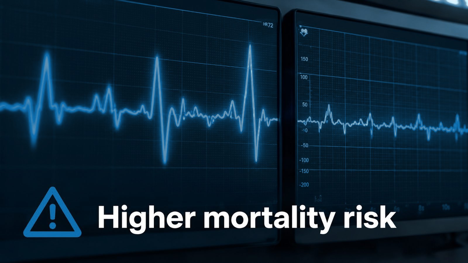 Higher mortality risk