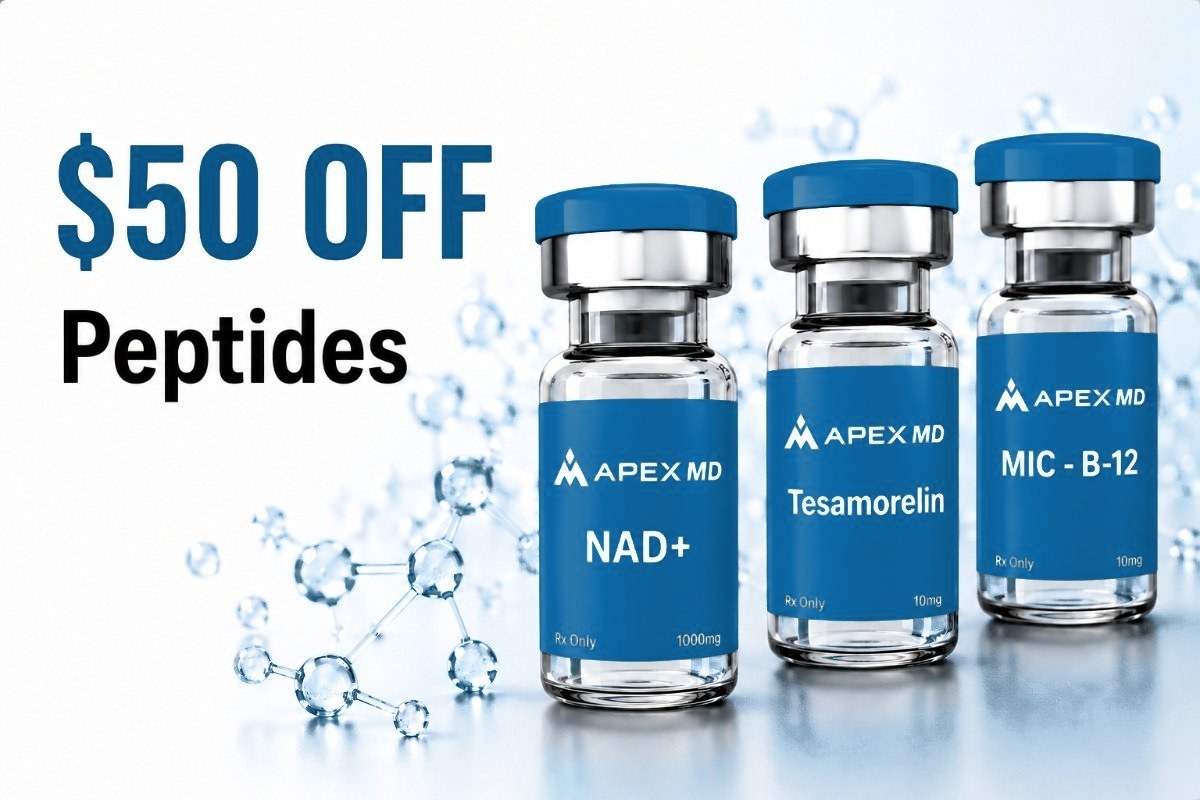 $50 off peptide programs